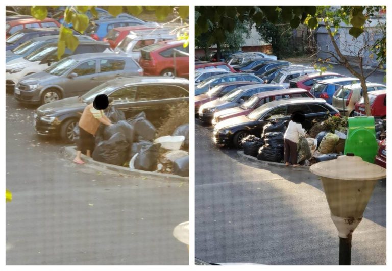 Timișorenii ”imortalizează nesimțirea”. Spațiu verde, transformat în rampă de gunoi. FOTO