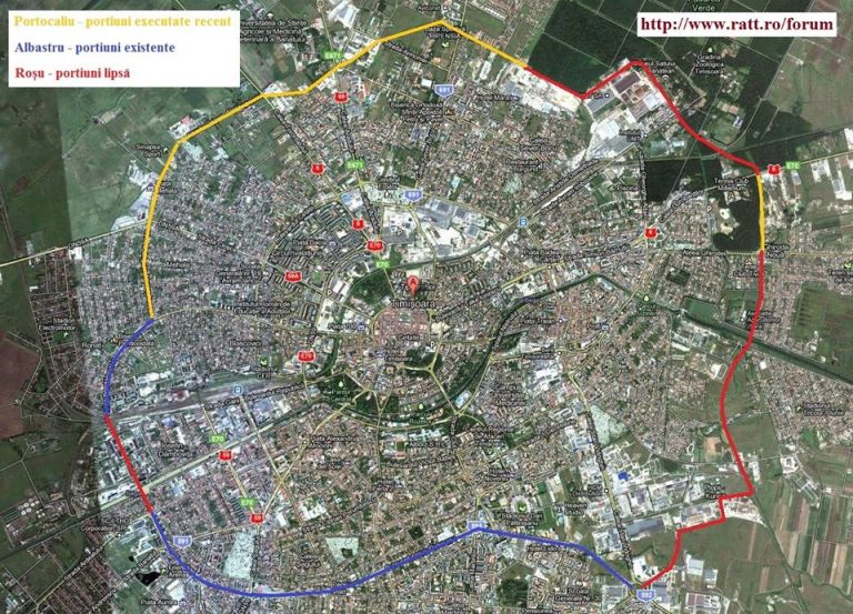 În așteptarea centurii Timișoarei, autoritățile pregătesc inelul IV de circulație. Pe unde va trece