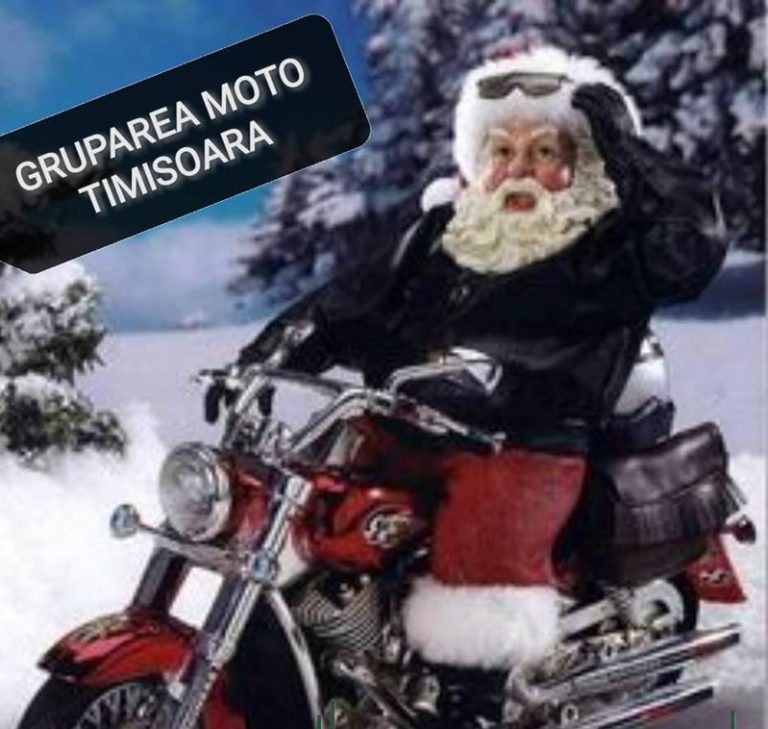 Moș Crăciun pe două roți ajunge iar în casele copiilor nevoiași din Timiș. Cum le poți face o bucurie