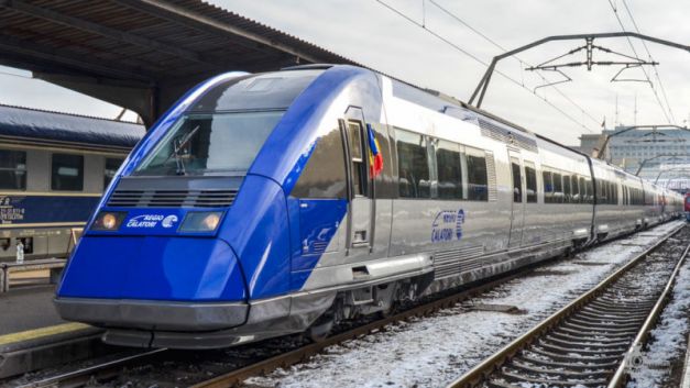 Trenurile franțuzești care vor circula în România. Au fost fabricate să atingă o viteză de 160 km/h