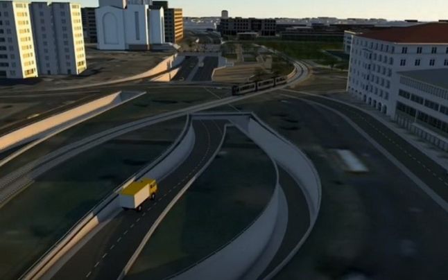 Exemplu demn de urmat! Orașul din vest unde traficul din zona centrală va fi mutat în subteran printr-o rețea de pasaje. VIDEO