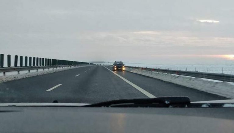 Șofer pe contrasens, pe autostrada Lugoj – Timișoara