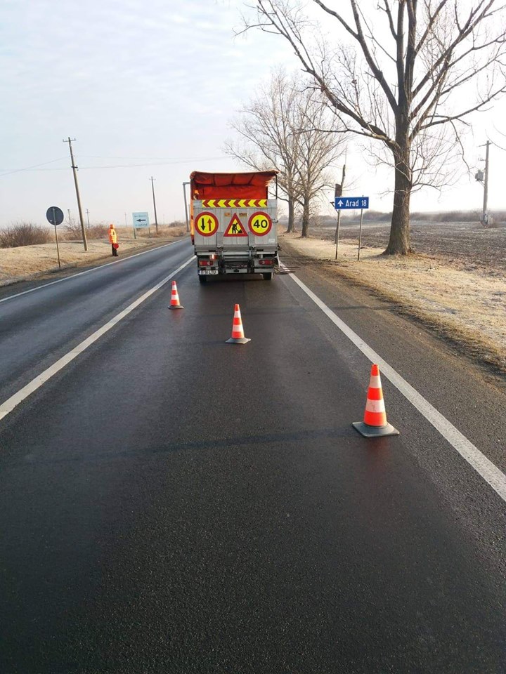 Se repară drumurile naționale din vest, de sărbători. Lucrări în Timiș și Arad. VIDEO