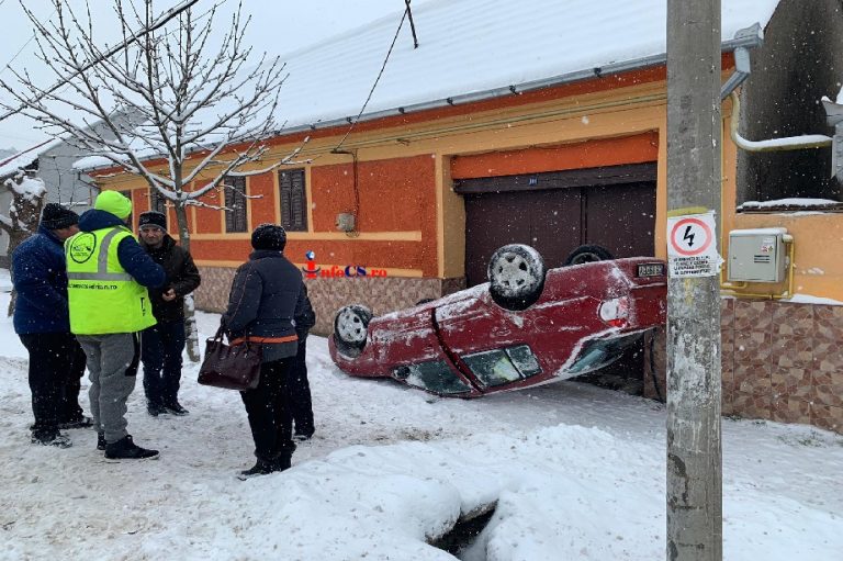 Accident spectaculos în Banat!