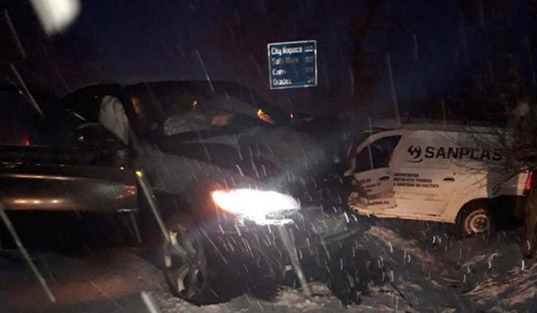 Accident mortal pe contrasens! Dacie făcută praf de un BMW X6