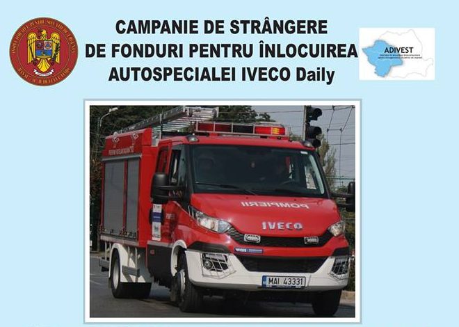 Salvează vieți, dar acum ei sunt cei care vă cer ajutorul. Campanie de strângere de fonduri derulată de pompierii timișeni