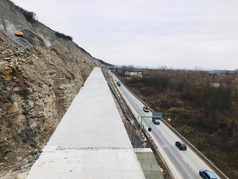 Restricții pe DN76 cauzate de șantierul autostrăzii Lugoj – Deva