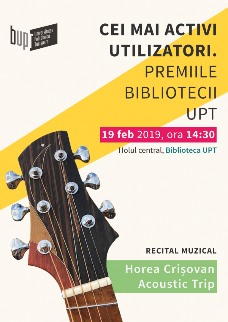 Premiile Bibliotecii UPT, la o nouă ediție