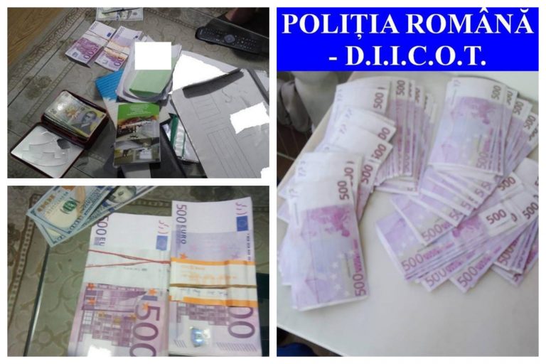Sute de mii de euro confiscate de la cămătari, în vestul țării. Teancuri de bani găsite și la Timișoara