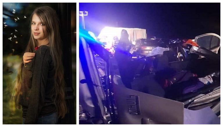 Larisa a murit la 18 ani, împreună cu tatăl ei. Sora și mama sa sunt în stare gravă