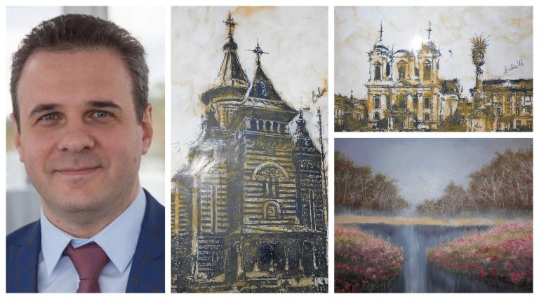 Medicul timișorean înzestrat cu un talent deosebit. Îmbină cu succes meseria și pasiunea pentru pictură