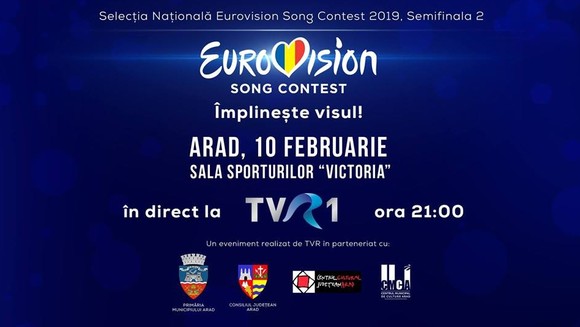 A doua semifinală Eurovision, duminică seară, la Arad