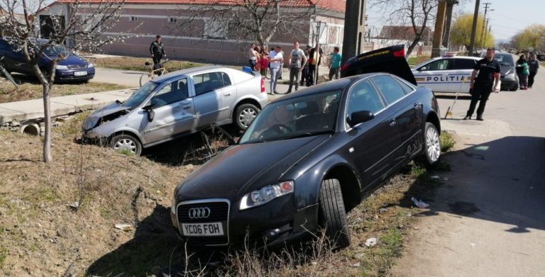 Femei rănite după un accident în vestul țării