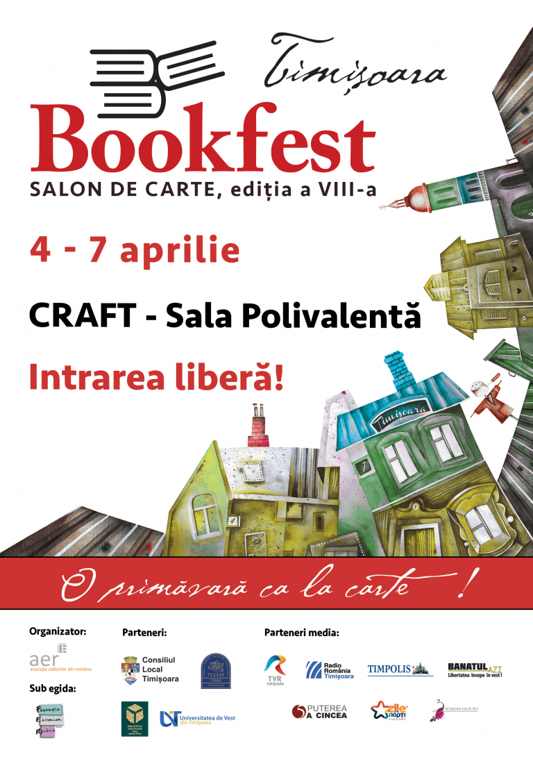 Cărțile bune vin cu autorii lor la Bookfest Timișoara