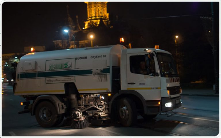 Salubrizare stradală oferită de RETIM