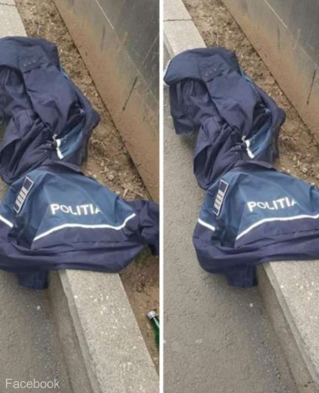 Anchetă la Poliția Arad după ce două uniforme au fost găsite aruncate în spatele unor blocuri