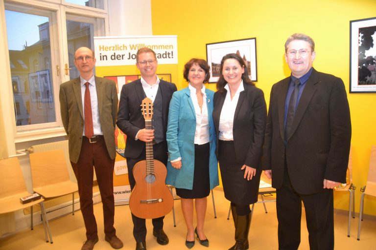 Cinci ani de la start! Asociația Culturală „Salvați Patrimoniul Timișoarei”, aniversată la partenerii din Josefstadt Viena