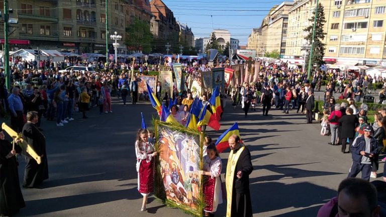 Procesiunea de Florii din Timişoara FOTO-VIDEO