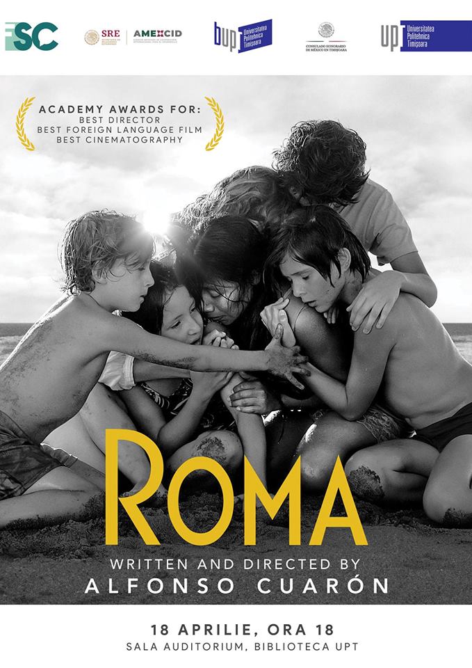 Premieră națională la Politehnică, Filmul de Oscar „Roma”