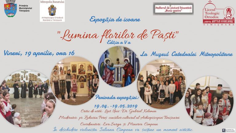 150 de copii talentați din Banat expun icoane la Muzeul Catedralei Mitropolitane