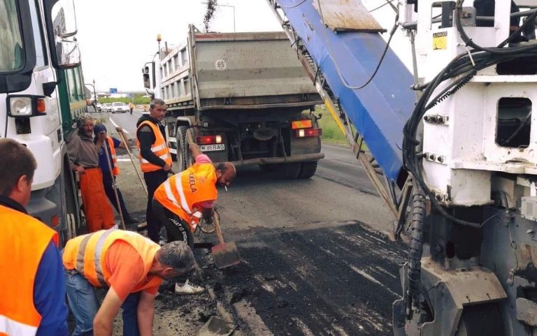 Drumul spre Deva, peticit până la reabilitare
