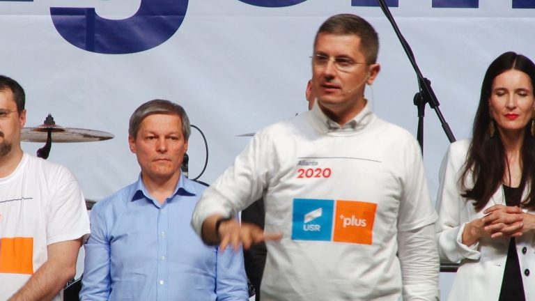 Alianța USR – PLUS a anunțat că îl susține pe Klaus Iohannis în turul doi al alegerilor prezidențiale