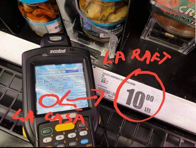 Cum sunt înșelați clienții unui mare hypermarket din Timișoara. Prețuri ”umflate” la casa de marcat. FOTO