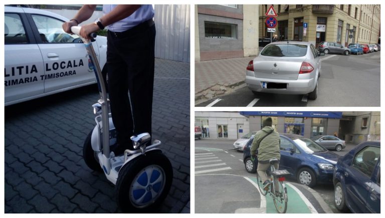 Polițiștii locali scot pe străzi segway-urile și reiau patrularea pe Bega