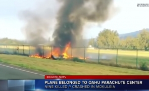 Avion cu turiști, prăbușit în SUA. Toți pasagerii au murit
