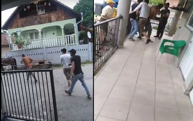 Scene de o violență rară într-un local din România. Bătăușii, reținuți 24 de ore VIDEO