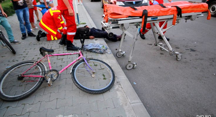 Biciclist mort într-un accident rutier