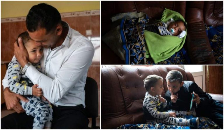 Povestea tulburătoare a lui Constantin, bebeluşul român de 4 luni separat de tată la graniţa americană