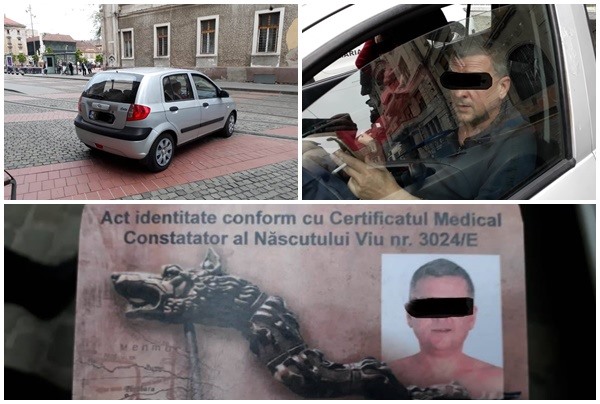 Un bărbat ”născut viu” a fost amendat FOTO