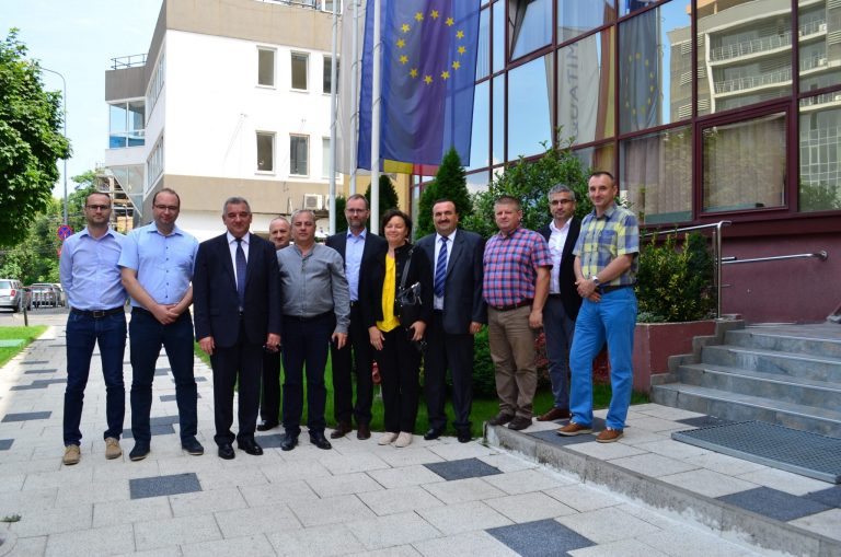 Delegația Comisiei Europene în vizită la Aquatim