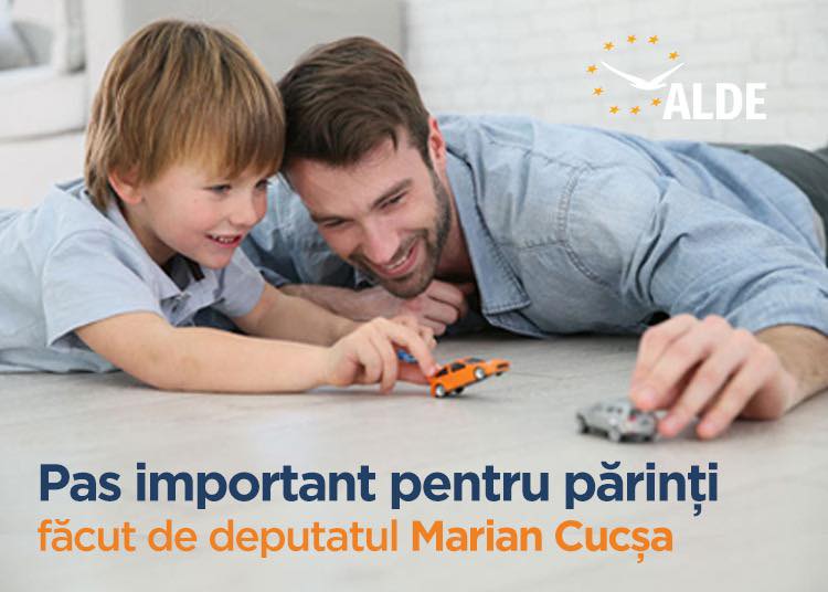 Deputat ALDE, Marian Cucșa: Pas important pentru părinți. Senatul a adoptat proiectul ALDE privind zilele libere de la job în cazul în care sunt închise școlile!