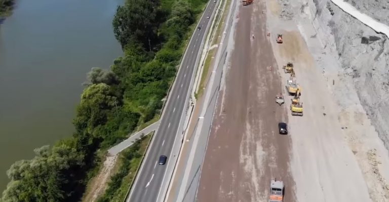 Care este stadiul lucrărilor la loturile 3 și 4 ale autostrăzii Lugoj – Deva VIDEO
