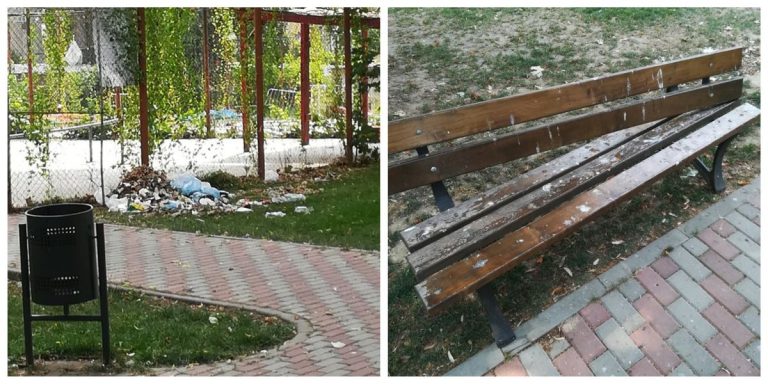 Un parc din Lugoj, focar de infecție