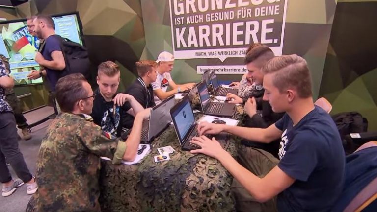 Armata germană caută să recruteze pasionați de jocuri video
