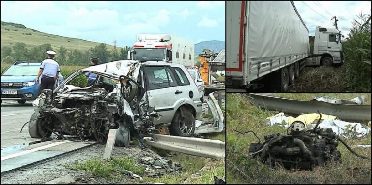 Mama şi copilul ei de 5 ani, morţi într-un groaznic accident în Mureş
