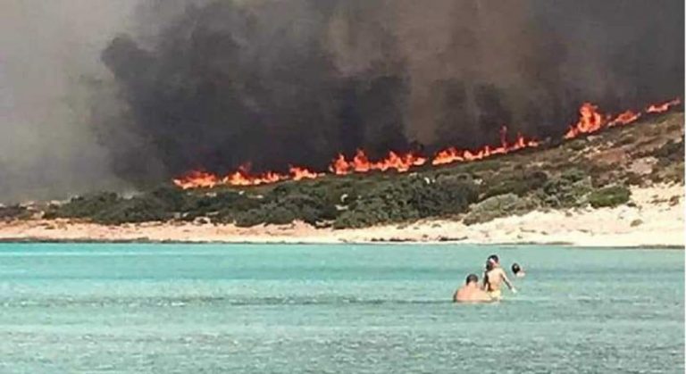 Grecia, lovită de noi incendii de pădure inclusiv în insulele apreciate de români pentru concedii