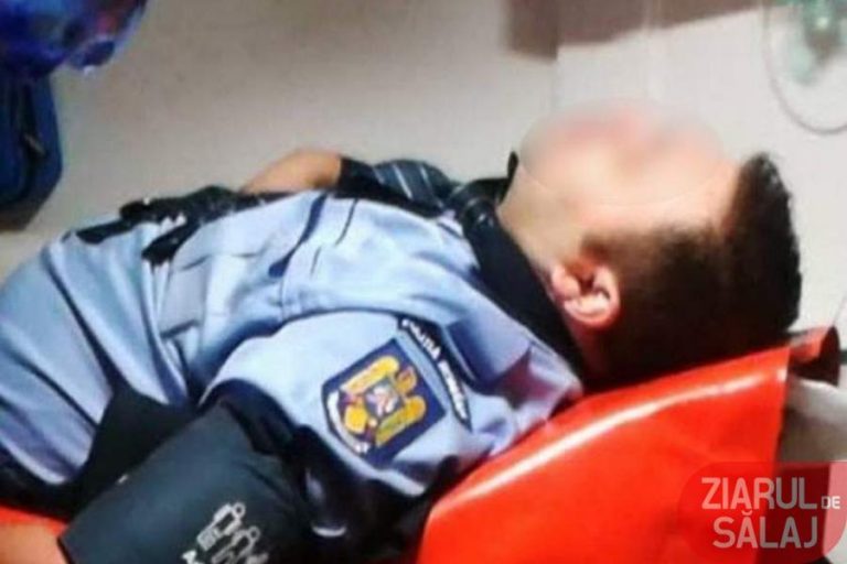 Sălaj | Polițist bătut de un hoț