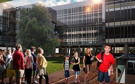 Începerea lucrărilor la Campusul Liceului Lenau, marcată cu slujbă și fast VIDEO