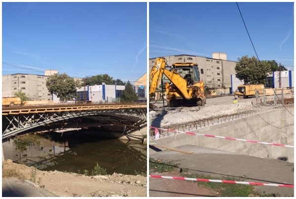 Podurile din Iosefin nu vor fi gata până luni! Timișorenii acuză lipsă de mobilizare pe șantiere