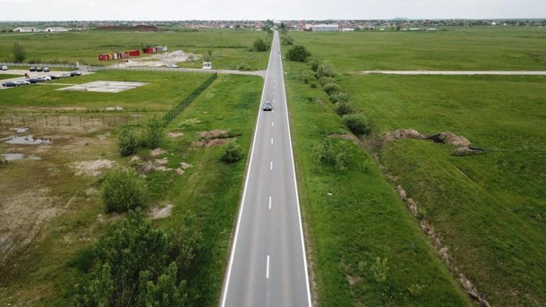 Drumul spre frontiera cu Serbia, modernizat