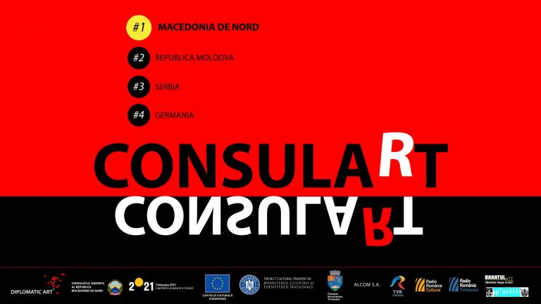 Timișoara 2021 face diplomație culturală și prin Consulart.  Ecouri europene peste granițe: Macedonia de Nord, Moldova, Serbia, Germania