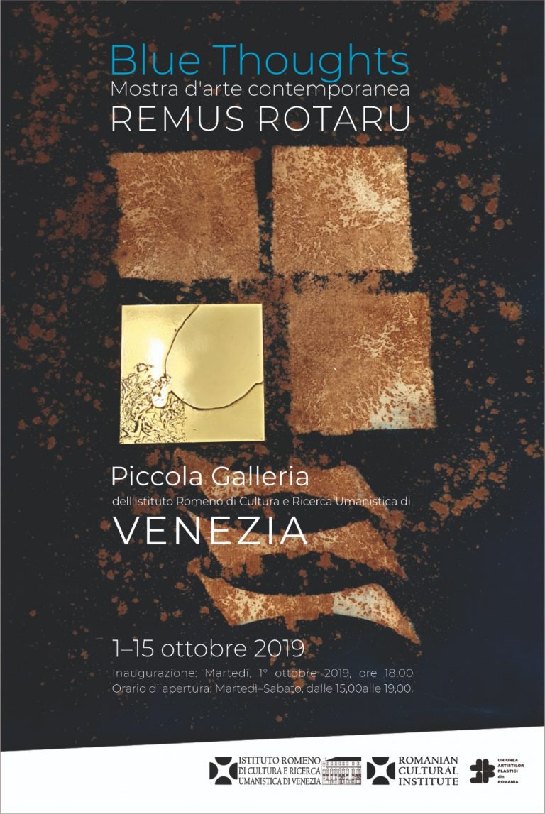 Artistul timișorean Remus Rotaru expune la Veneția