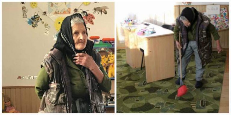 La 83 de ani, bunica Sofia revine la muncă, odată cu începerea școlii