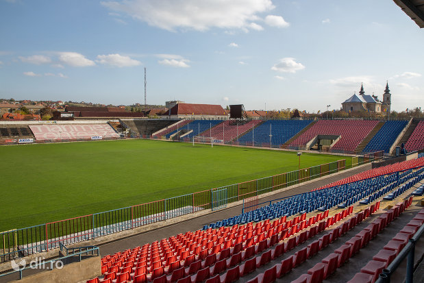 Un nou stadion apare în vestul țării. Va avea în jur de 20.000 de locuri