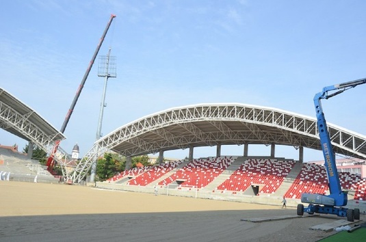 Promisiuni electorale?! Edilul-șef al Aradului anunță finalizarea stadionului UTA la începutul lui 2020