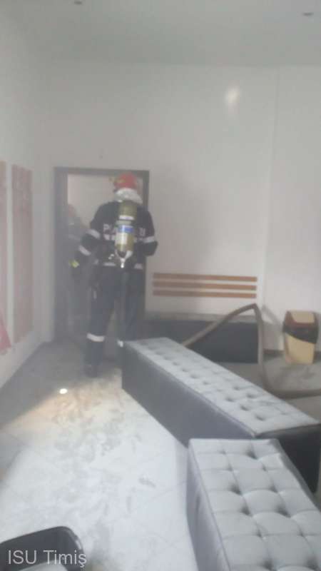 O persoană cu antecedente penale ar fi incendiat o sală de sport din Timișoara